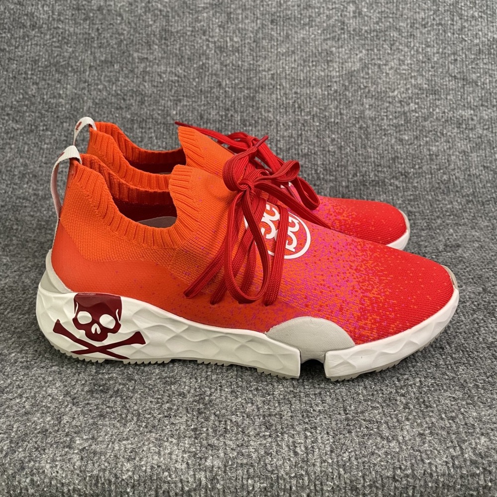 G/FORE MG4.1 Golf Shoes Men's Size 11.5 Spikeless Red Ombre Skull G4MS20EF24
